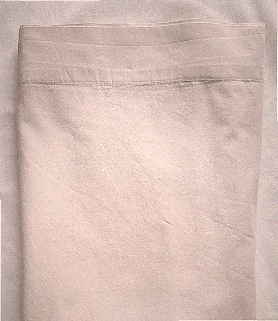 2 WEST ELM Light Gray-Beige King 100% Organic Cotton Pillowcases-20 x 40 inches