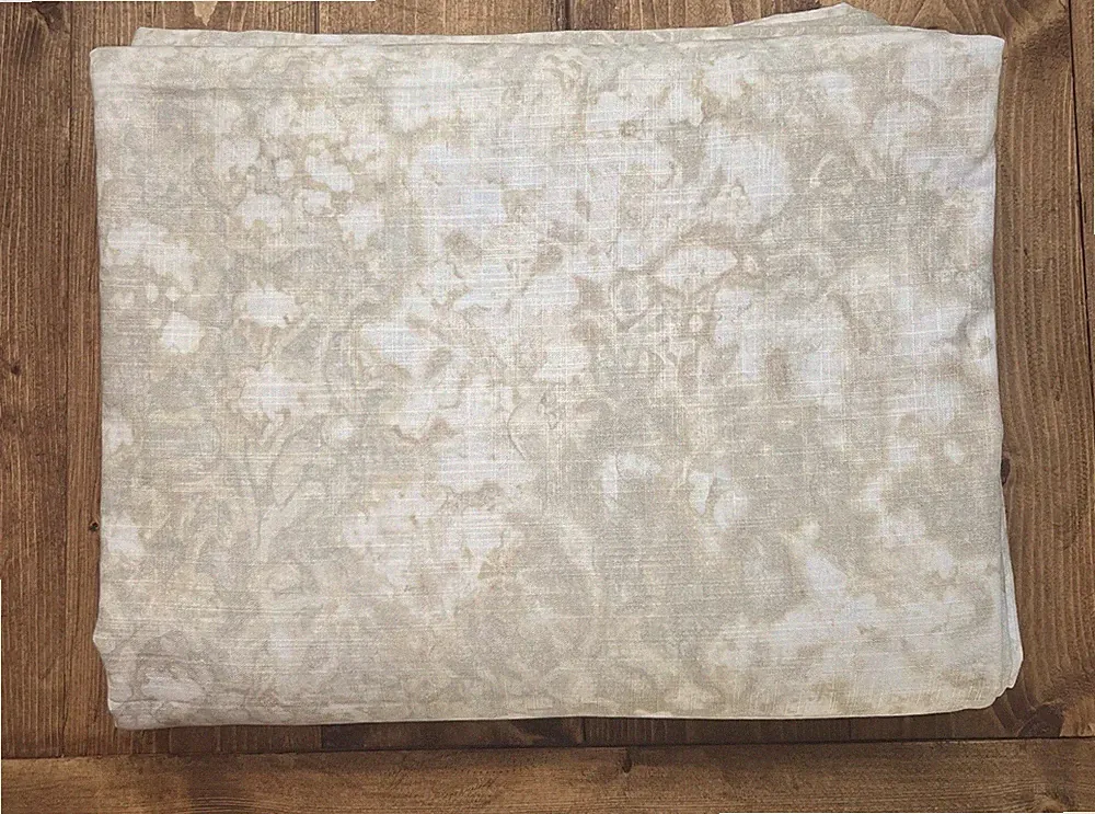 West Elm Abstract Hydrangea Duvet Cover Birch · King/Cal. King NWOT