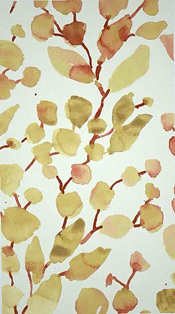 West Elm Free Falling Blossoms 3pc F/Q Duvet Cover/Shams Set EUC MULTICOLOR NICE