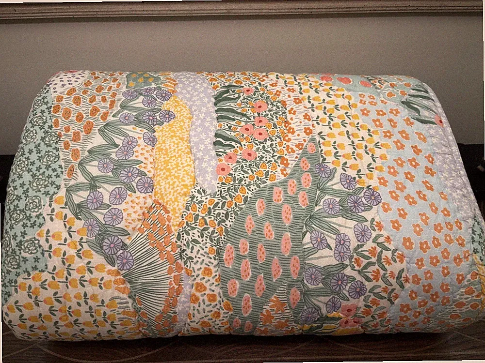 West Elm Kids Flower Field Full/Queen Quilt