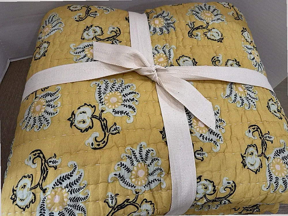 West Elm Rhode Toulon queen Quilt Reversible