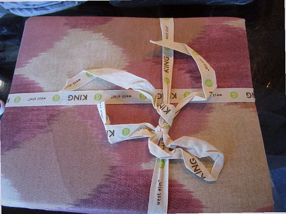 West Elm Sahara Ikat King duvet cover + 2 standard shams New w tags