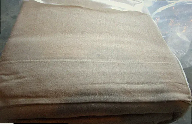 West Elm Tencel Modal knit full sheet set celadon photo shoot sample